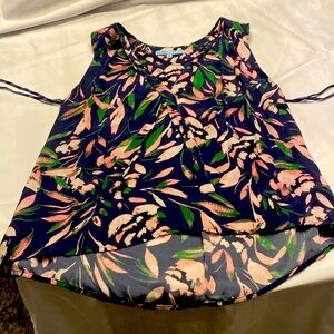 Beautiful 100% silk sleeveless blouse